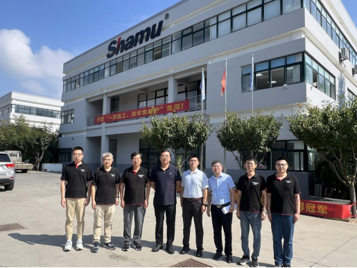 簡訊｜膠州灣綜合保稅區(qū)領(lǐng)導(dǎo)一行到訪沙木新材