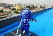 青島沙木國際貿易有限公司引進中國第四代液壓噴涂系統首戰告捷