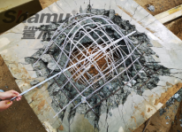 青島沙木新材料有限公司QTECH-420噴涂聚脲 榮獲全國抗爆比武冠軍